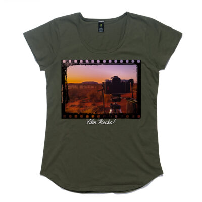 Film Rocks! Women's Capped Sleeve Tee Thumbnail